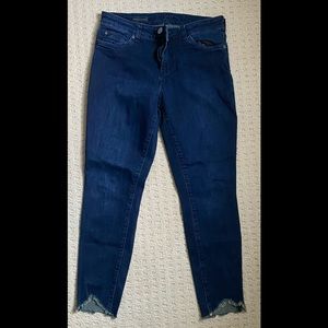 Kut from the Kloth height rise ankle skinny jean